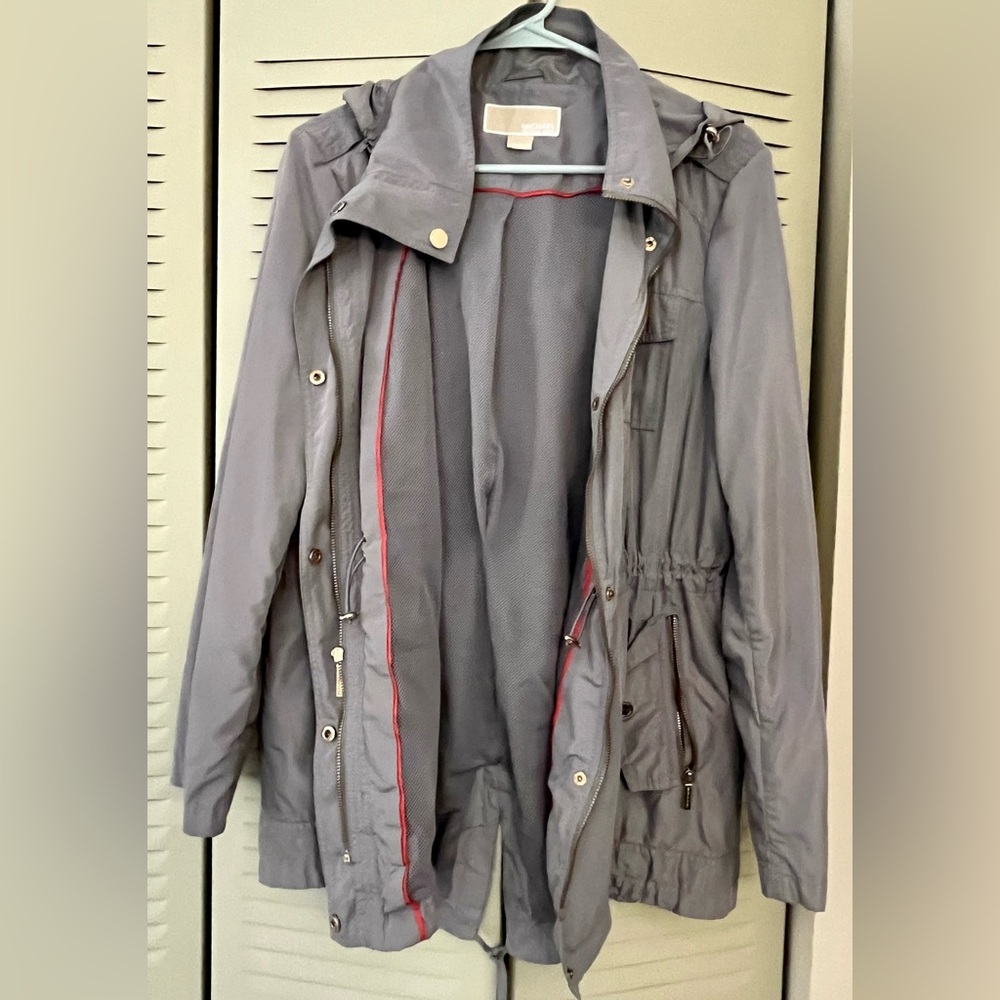 Michael Kors coat, raincoat jacket, size L, NICE!